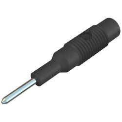 Hirschmann Test & Measurement MZS 2 přechodový konektor zástrčka 2 mm - zásuvka 4 mm černá 1 ks