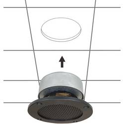 SpeaKa Professional DL-1117 vestavný reproduktor 25 W 8 Ω černá 1 ks