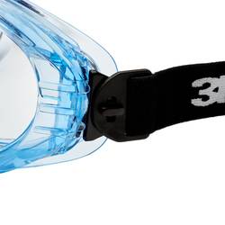3M Fahrenheit FHEIT uzavřené ochranné brýle s ochranou proti poškrábání modrá, černá EN 166 DIN 166