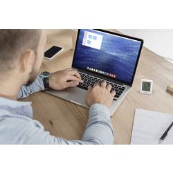 Sygonix teploměr a vlhkoměr bílá SY-5267052
