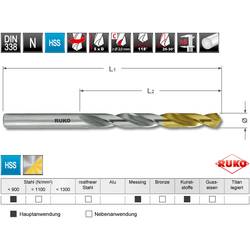 RUKO 2501215TRO N HSS-G sada spirálových vrtáků 25dílná 1 mm, 1.5 mm, 2 mm, 2.5 mm, 3 mm, 3.5 mm, 4 mm, 4.5 mm, 5 mm, 5.5 mm, 6 mm, 6.5 mm, 7 mm, 7.5 mm, 8 mm,