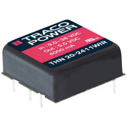 TracoPower THN 20-4811WIR DC/DC měnič napětí 5.1 V/DC 4 A 20 W