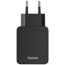 Hama USB nabíječka, 1x USB A , 19.50 W, černá