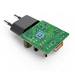 Hama USB nabíječka, 1x USB A , 19.50 W, černá