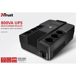 Trust MAXXON POWERSTRIP UPS záložní zdroj 800 VA
