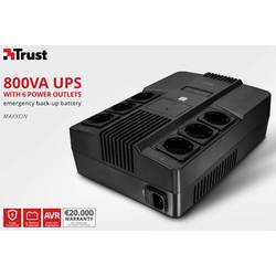 Trust MAXXON POWERSTRIP UPS záložní zdroj 800 VA