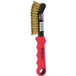 KS Tools 201.2322 2řadý mosazný drátěný kartáč na brzdové třmeny
