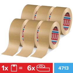 tesa tesapack 4713 04713-00000-00 balicí lepicí páska tesapack® 4713 hnědá (d x š) 50 m x 50 mm 6 ks