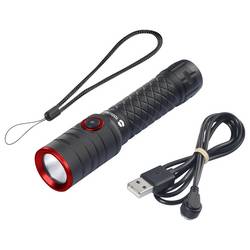 TOOLCRAFT TO-9919599 kapesní svítilna s režimem stroboskopu akumulátory Li-Ion 1000 lm 5.5 h 155 g