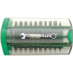 Stahlwille 1202 BIT-SET FUER ELEKTRONISCHE BOHRMASCHINEN 96080110 sada bitů, 1/4 (6,3 mm)