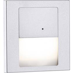 Paulmann 80003 Tsaro eckig 80x36mm 1W 80lm 230V 2700K Nástěnné vestavné svítidlo, LED, 1 W, chrom (matný)