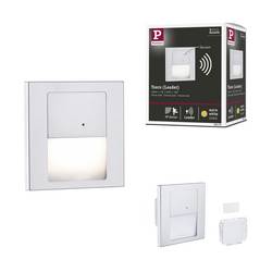 Paulmann 80003 Tsaro eckig 80x36mm 1W 80lm 230V 2700K Nástěnné vestavné svítidlo, LED, 1 W, chrom (matný)