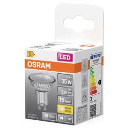 OSRAM HOMELIGHTING 4099854458484 LED reflektor Energetická třída (EEK2021) E (A - G) GU10 žárovka 2.4 W = 35 W teplá bílá (Ø x v) 50.00 mm x 50.00 mm