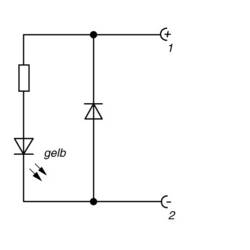 Elektronická vložka pro GDME světle šedá GDME LED 24 HH YE počet pólů:- 831 873-001-1 Hirschmann Množství: 1 ks