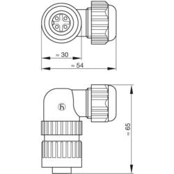 Hirschmann CA 3 W LD 934 129-100-1 kulatý faston, 1 ks