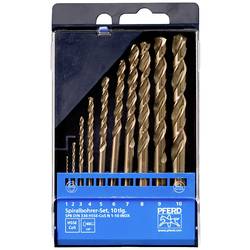 PFERD TOOLS 25298002 SET DIN 338 HSSE N 1-10 INOX 10TLG sada spirálových vrtáku do kovu 10dílná 1 mm, 2 mm, 3 mm, 4 mm, 5 mm, 6 mm, 7 mm, 8 mm, 9 mm, 10 mm 1