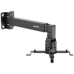SpeaKa Professional SP-PWM-100 držák projektoru na zeď otočný, naklápěcí, nakláněcí Vzdálenost od stěny (max.): 600 mm černá