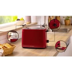 Bosch Kompakt Toaster MyMoment, rot topinkovač červená