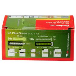 Fischer 567936 SX Plus Green hmoždinka 20 ks