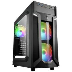 Sharkoon Sharkoon VG6-W RGB - Tower - ATX - Seitenteil mit Fenster (Acryl) midi tower PC skříň černá