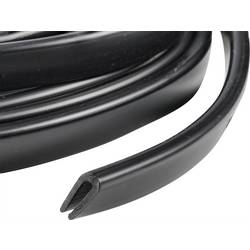 TRU COMPONENTS Ochrana hran PVC černá 10 m