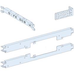 Schneider Electric LVS03417 PrismaSeT-P, montážní deska, pro síťové přepínání, Compact NSX100-250, motorový pohon, horizontální, šířka = 650 mm, výška = 8