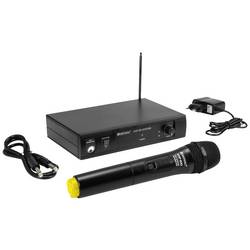 ruční řečnický mikrofon Omnitronic VHF-101 Druh přenosu:bezdrátový spínač