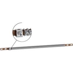 Schneider Electric LVS04202 Hranolový řez T-P, Linergy TB, zemnicí lišta, průřez 12 x 3 mm, svorky 1x16-35mm² a 20x2,5-16m², délka = 200 mm, (2ks)