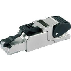 Telegärtner 100023039 Konektor RJ45 CAT 6A stíněný 100023039 zástrčka, rovná Počet pólů 8P8C kov 1 ks