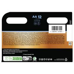 Duracell Optimum tužková baterie AA alkalicko-manganová, 1.5 V, 12 ks