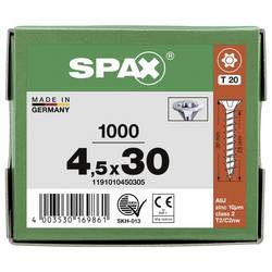 SPAX 1191010450305 R 88091 Senkkopf/T-STAR šroub do dřeva 4.5 mm 30 mm T-STAR plus ocel WIROX 1000 ks