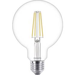Philips LED 929001387901 LED Energetická třída (EEK2021) E (A - G) E27 kulatý tvar 7 W = 60 W teplá bílá (Ø x d) 95 mm x 140 mm vlákno 1 ks