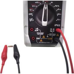 VOLTCRAFT MSL-100 měřicí kabel zástrčka 4 mm 1.00 m černá, červená 1 ks
