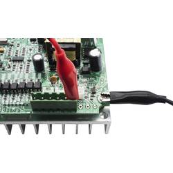 VOLTCRAFT MSL-100 měřicí kabel zástrčka 4 mm 1.00 m černá, červená 1 ks