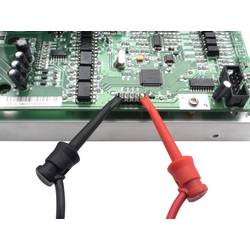 VOLTCRAFT MSL-102 měřicí kabel 4 mm zástrčka 1.00 m černá, červená 1 ks