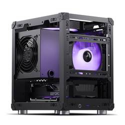 Jonsbo C6 Black micro tower PC skříň, herní pouzdro černá