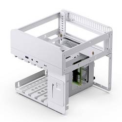 Jonsbo N2 Mini-ITX mini tower PC skříň, herní pouzdro bílá