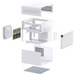 Jonsbo N2 Mini-ITX mini tower PC skříň, herní pouzdro bílá