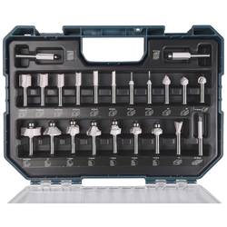 Makita D-74778 sada fréz , Vnější Ø 8 mm, Ø hřídele 8 mm, 22dílná