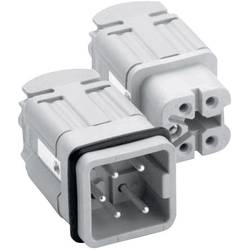 Amphenol C146 10B004 002 4-1 konektorová vložka, zásuvka Heavy|mate® C146 Počet kontaktů 4 + PE 1 ks