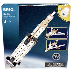 Brio Apollo Saturn V dřevěná stavebnice Constructor počet dílů: 91 Věkové kategorie: od 3 let