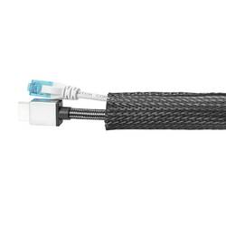 Digitus hadice kabelového svazku polyester černá flexibilní (d x š x v) 2000 x 85 x 3 mm 1 ks DA-90507