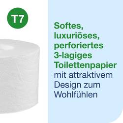 TORK toaletní papír T7-System Hülsenloses Toilettenpapier 3-lag T7 472650 Počet vrstev: 3 vrstev 18 ks