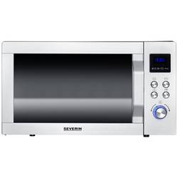 Severin MW 7777 mikrovlnná trouba nerezová ocel, černá (matná) 900 W funkce grilování
