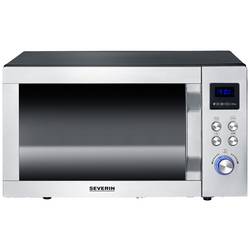 Severin MW 7777 mikrovlnná trouba nerezová ocel, černá (matná) 900 W funkce grilování