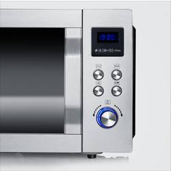 Severin MW 7777 mikrovlnná trouba nerezová ocel, černá (matná) 900 W funkce grilování