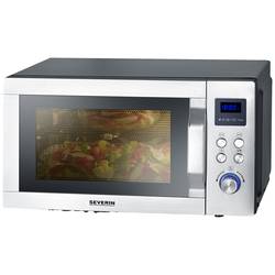 Severin MW 7777 mikrovlnná trouba nerezová ocel, černá (matná) 900 W funkce grilování