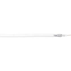 Interkabel AC 78-250 koaxiální kabel, vnější Ø: 4.50 mm, 75 Ω, bílá, 250 m