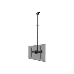Neomounts CL35-440BL16L TV stropní držák 94,0 cm (37) - 177,8 cm (70) stropní držák, nastavitelná výška, nakláněcí, naklápěcí