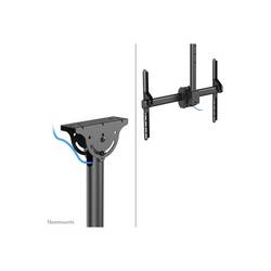 Neomounts CL35-440BL16L TV stropní držák 94,0 cm (37) - 177,8 cm (70) stropní držák, nastavitelná výška, nakláněcí, naklápěcí